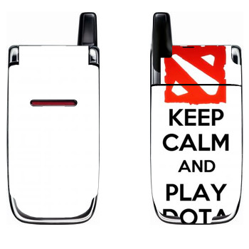   «Keep calm and Play DOTA»   Nokia 6060