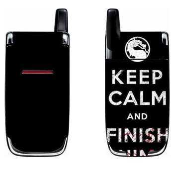   «Keep calm and Finish him Mortal Kombat»   Nokia 6060