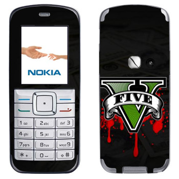   «GTA 5 - logo blood»   Nokia 6070