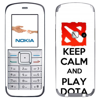   «Keep calm and Play DOTA»   Nokia 6070