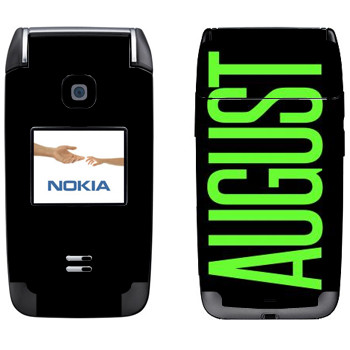   «August»   Nokia 6125