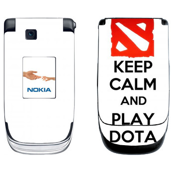   «Keep calm and Play DOTA»   Nokia 6131