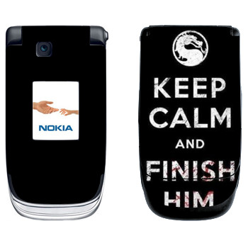   «Keep calm and Finish him Mortal Kombat»   Nokia 6131