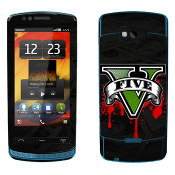   «GTA 5 - logo blood»   Nokia 700 Zeta
