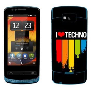   «I love techno»   Nokia 700 Zeta