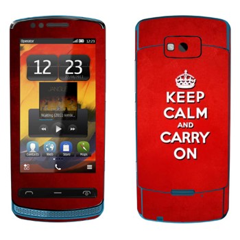   «Keep calm and carry on - »   Nokia 700 Zeta