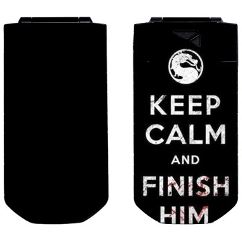   «Keep calm and Finish him Mortal Kombat»   Nokia 7070 Prism