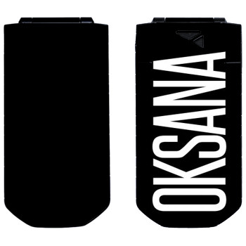   «Oksana»   Nokia 7070 Prism