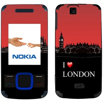   «I love London»   Nokia 7100 Supernova