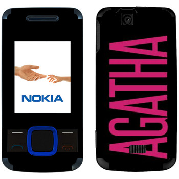   «Agatha»   Nokia 7100 Supernova