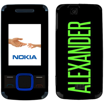   «Alexander»   Nokia 7100 Supernova