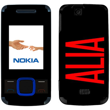   «Alia»   Nokia 7100 Supernova
