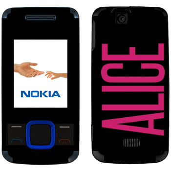   «Alice»   Nokia 7100 Supernova