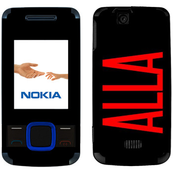   «Alla»   Nokia 7100 Supernova