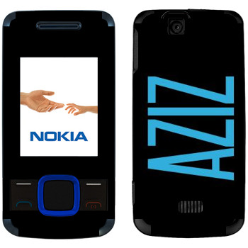   «Aziz»   Nokia 7100 Supernova