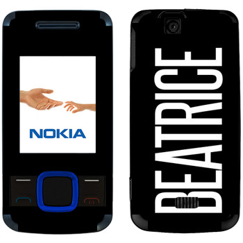   «Beatrice»   Nokia 7100 Supernova