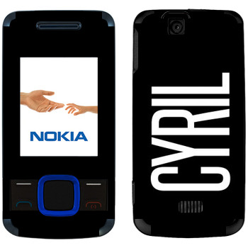   «Cyril»   Nokia 7100 Supernova