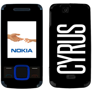   «Cyrus»   Nokia 7100 Supernova