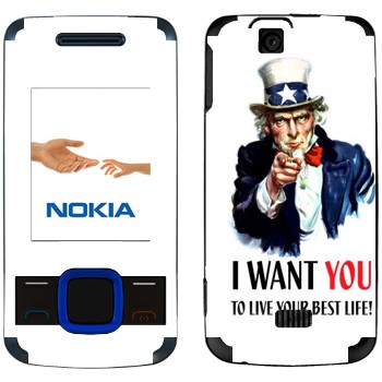   « : I want you!»   Nokia 7100 Supernova