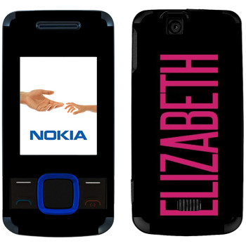   «Elizabeth»   Nokia 7100 Supernova