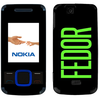   «Fedor»   Nokia 7100 Supernova