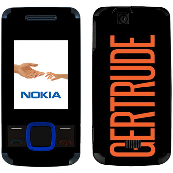   «Gertrude»   Nokia 7100 Supernova