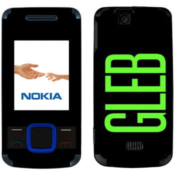   «Gleb»   Nokia 7100 Supernova