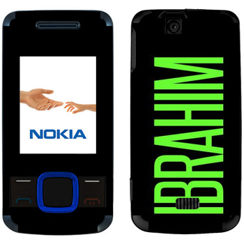   «Ibrahim»   Nokia 7100 Supernova