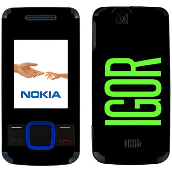   «Igor»   Nokia 7100 Supernova