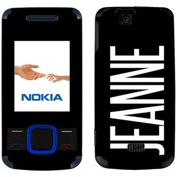   «Jeanne»   Nokia 7100 Supernova