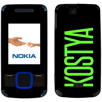   «Kostya»   Nokia 7100 Supernova