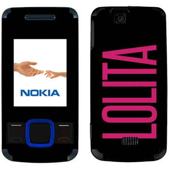   «Lolita»   Nokia 7100 Supernova