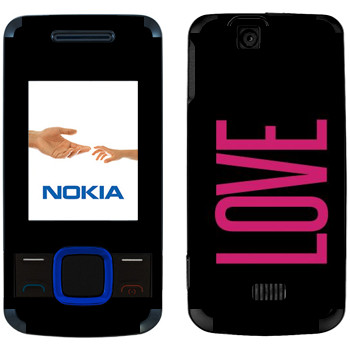  «Love»   Nokia 7100 Supernova