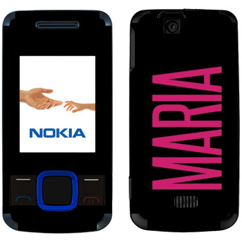   «Maria»   Nokia 7100 Supernova
