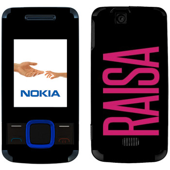   «Raisa»   Nokia 7100 Supernova