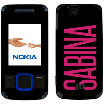   «Sabina»   Nokia 7100 Supernova