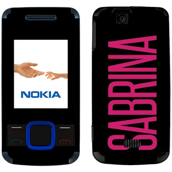   «Sabrina»   Nokia 7100 Supernova