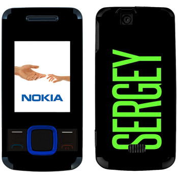   «Sergey»   Nokia 7100 Supernova