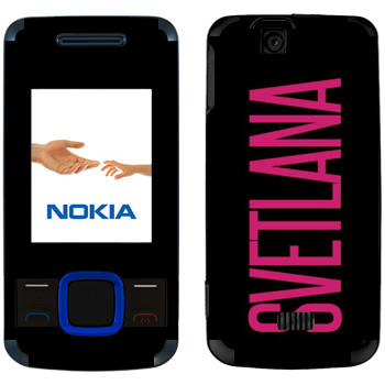   «Svetlana»   Nokia 7100 Supernova