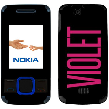   «Violet»   Nokia 7100 Supernova