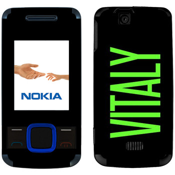   «Vitaly»   Nokia 7100 Supernova