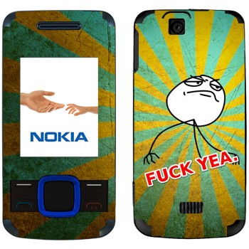   «Fuck yea»   Nokia 7100 Supernova