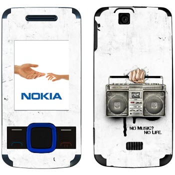   « - No music? No life.»   Nokia 7100 Supernova
