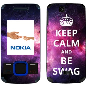   «Keep Calm and be SWAG»   Nokia 7100 Supernova