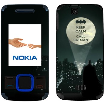   «Keep calm and call Batman»   Nokia 7100 Supernova