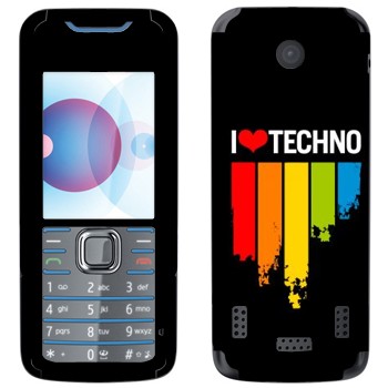   «I love techno»   Nokia 7210