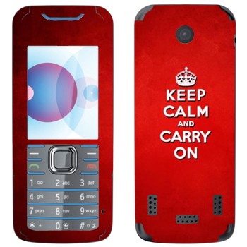   «Keep calm and carry on - »   Nokia 7210