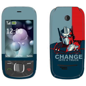   « : Change into a truck»   Nokia 7230