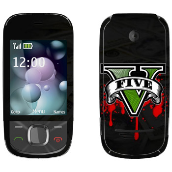   «GTA 5 - logo blood»   Nokia 7230