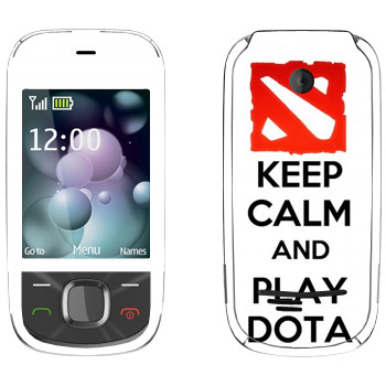   «Keep calm and Play DOTA»   Nokia 7230